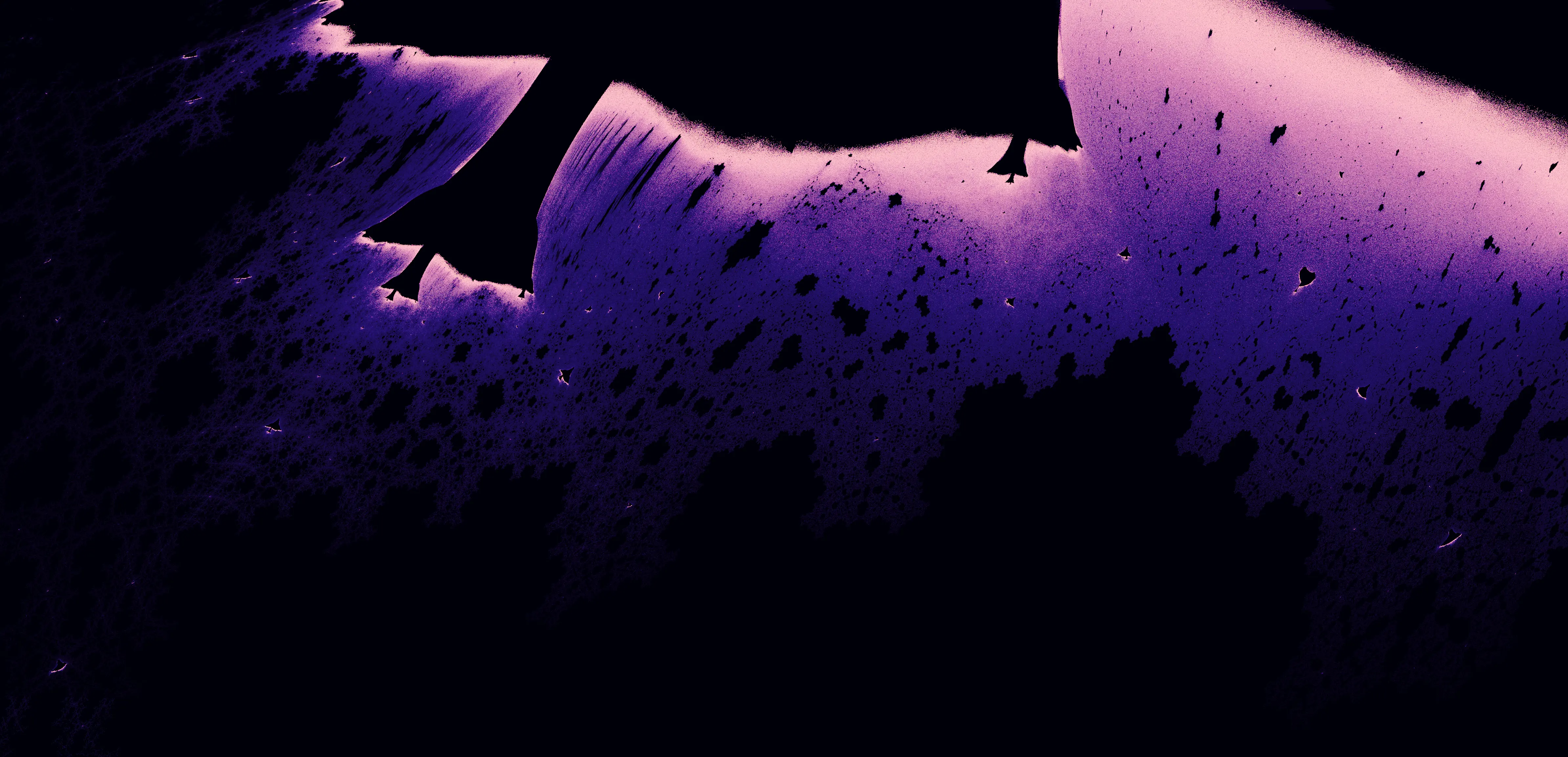 Fractal coastline visualization